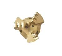 Broca escalonada de 3 alas, broca de arrastre PDC for perforación de pozos, broca for perforación minera, exploración geológica, minería del carbón(113mm)