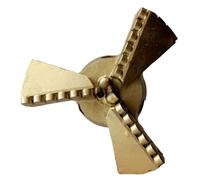 Broca escalonada de 3 alas, broca de arrastre PDC for perforación de pozos, broca for perforación minera, exploración geológica, minería del carbón(200mm)