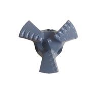 Broca escalonada de 3 alas, broca de arrastre PDC for perforación de pozos, broca for perforación minera, exploración geológica, minería del carbón(170mm)
