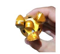 Broca escalonada de 3 alas, broca de arrastre PDC for perforación de pozos, broca for perforación minera, exploración geológica, minería del carbón(50mm)