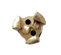 Broca escalonada de 3 alas, broca de arrastre PDC for perforación de pozos, broca for perforación minera, exploración geológica, minería del carbón(60mm)