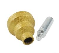 Broca escalonada de metal y madera con flauta recta para corte preciso de agujeros de 20 mm, 35 mm, 50 mm, abridor de agujeros, herramienta de fresado eficiente (C)