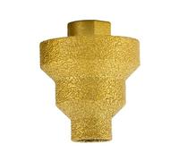 Broca escalonada de partículas de diamante de 20-35-50 mm para abridor de agujeros de metal, madera y cono