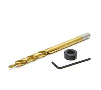 Broca escalonada de repuesto con agujero de bolsillo de 9,5 mm para taladro manual de cuello de parada manual para mujeres inalámbricas