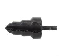 Broca escalonada de vástago hexagonal para, escariado de tuberías de agua PPR y ampliación de tubos, cortador de agujeros de plomería HSS y expansor de tuberías, accesorio de taladro eléctrico (A)