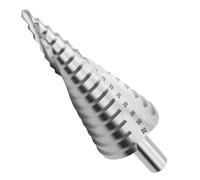 Broca Escalonada Para Metal [Ø 4-32 MM,15 Pasos] HSS Profesional Broca Conica Metal con Vástago de 10 mm para Acero, Aluminio, Plástico, Cristal Acrílico, Aleaciones, Inoxidable