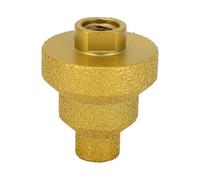 Broca escalonada, vástago M14, abridor de agujeros para mármol, 20 mm, 35 mm, 50 mm, escariador cónico multicapa, biselador soldado con diamante para perforar agujeros en baldosas