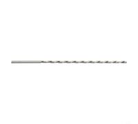 Broca espiral extralarga HSS de 200 mm para metal, madera, plástico, acero inoxidable, vástago redondo, alta resistencia al desgaste, eliminación rápida de virutas, calidad industrial, juego de brocas
