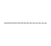 Broca espiral extralarga HSS de 200 mm para metal, madera, plástico, vástagos redondos, broca de doble ranura 2-10 mm (3 x 200 mm)