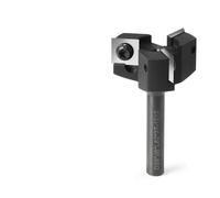 Broca for cepilladora de madera 3 flautas, diámetro corte 33/37/39/50,8/61 mm, inserto broca for fresadora superficies tablero despojo 8 y 12 1/2 pulgada Para máquinas CNC(S12mmxD59mm)