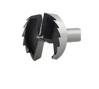Broca Forstner de 6-100 mm, sierra perforadora for madera con múltiples dientes, vástago redondo, bisagra autocentrante, cortador de acero con alto contenido de carbono(35mm)