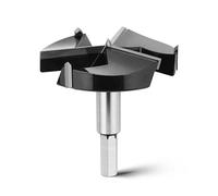 Broca Forstner de 70 mm para madera, broca Forstner de 92 mm de longitud con mango hexagonal, broca para madera, madera dura, paneles de fibra