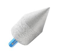 Broca Fresado Diamante 0-35mm - BRSCHNITT Broca de Dedo Diamante para Agrandar Esmerilado Orificios Existentes en Azulejos Porcelana Cerámica Mármol Granito de Piedra con Mango Hexagonal