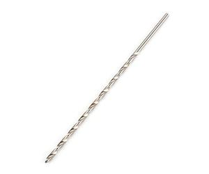Broca Helicoidal de 4 mm Extra Larga, 200mm HSS Walfront Twist Drill Recta de Vástago, Broca Helicoidal Recta para Taladro de Madera
