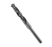 Broca helicoidal de acero de alta velocidad con vástago telescópico y vástago recto pequeño de 1/2 pulgada para chapa de hierro, aleación de aluminio y carpintería, 28,5 mm, diámetro del orificio