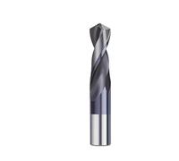 Broca helicoidal de fresa extremo carburo recubierta 1,0-12mm for máquina torno cortador agujeros herramientas Metal Uds(3.0mm)