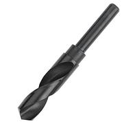 Broca helicoidal de vástago redondo 1/2, brocas de fresado de acero 9341 de alta velocidad para taladrar y fresar, procesar hierro, acero, madera, cobre y otros materiales metálicos(21.0mm)