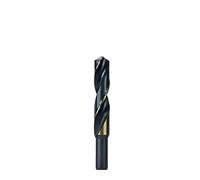 Broca helicoidal HSS con vástago reducido, 14, 16, 18, 20, 22, 25mm de diámetro, cortador sierra for herramienta perforación Metal, 1 ud(18MM)