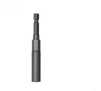 Broca hexagonal de acero al cromo vanadio de 80 mm de longitud con núcleo magnético para destornillador neumático y taladro eléctrico para quitar pernos y tuercas de cabeza hexagonal de manera