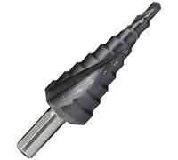 Broca HSS TIALN cónica escalada Ganchos helicoidales Ø 4 > 20 mm
