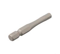 Broca magnética de 50 mm con vástago hexagonal de 1/4 para H1.5 para H2 para H2.5 H3 H4 H5 H6 compatible con taladro eléctrico y herramientas neumáticas fosfato negro S (H5)