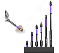 Broca magnética de alta dureza y fuerte, kit de brocas magnéticas D1 súper fuertes mejoradas 2024 (1 juego de 6 piezas)