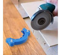 Broca multifuncional de 4-12 mm y accesorio de amoladora angular para taladros eléctricos - Herramienta de molienda de plástico con hebilla fija, Sharpe