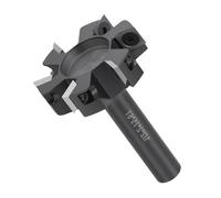 Broca multiusos de 6 flautas para carpintería con diseño inferior desmontable y de limpieza, herramienta de fresado de madera montada en bastidor