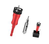 Broca multiusos para madera con cabezales intercambiables para corte limpio de agujeros y eliminación de materiales sin costuras, juego de brocas de carpintería de corte empotrado