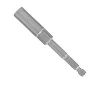 Broca para atornillar tuercas de 13 mm con vástago hexagonal de cambio rápido de 1/4", longitud de 80 mm, métrica, paquete de 1