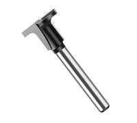 Broca Para Enrutadores De Madera Con Vástago 1/4 Pulgadas Broca Doblar Madera Carbono Placa Fresa Curvada Cortador Procesamiento Detalles