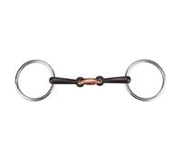 Broca para Filete de Caballo, Broca para Filete de Boca de Caballo de Acero Inoxidable Duradero, Junta tórica equina, Giro de Hierro Dulce (n.º 2)