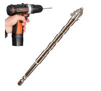Broca para hormigón, broca helicoidal excéntrica | Broca para hormigón excéntrico hexagonal | Herramienta de reparación de estructuras excéntricas para