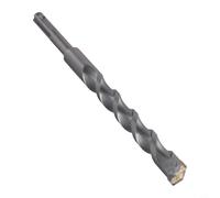 Broca para mampostería de acero de carburo para taladros de martillo rotativo, 200 mm de longitud, rango de 9 a 23 mm de diámetro, para hormigón, ladrillo y piedra (17 mm)