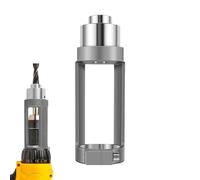 Broca para orificios cuadrados - Cortador de cincel para embutir | Herramienta de perforación de carpintería, conjunto de accesorio de corte cuadrado de soporte rígido, ingeniería de adaptador de conv