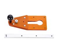 Broca profesional para fresado circular y biselado con diseño de posicionamiento rápido, mango ergonómico, placa base de acero inoxidable, placa base gruesa, herramienta de corte de madera