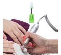 Broca profesional para uñas, broca de cerámica para uñas, cabezal de | lijado profesional, cabezal de manicura, cabezal eléctrico de repuesto para limpieza de polvo, de poli