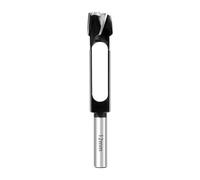 Broca profunda para carpintería, 8 mm, 10 mm, 12 mm, 15 mm, 20 mm, 25 mm, 30 mm, 35 mm, 40 mm, cortador de agujeros de madera, cortador de espigas, broca de corcho, cortador de tacos profundo (12 mm)