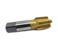 Broca recta de rosca de tubo de aleación de cobalto de 1/2 pulgada 3/8 pulgadas para rosca de acero inoxidable, herramienta de roscado profesional