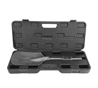 Broca Rompedora de Cincel de Pala de Arcilla de Acero Cromado de 40cr para Martillo Eléctrico, Adecuada para Demolición de Construcciones, con Caja de Herramientas de Plástico