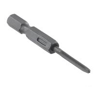 Broca roscada con vástago hexagonal HSS compuesto diseñado para uso en metal, madera, plástico y materiales de aleación con limpieza mejorada de virutas (3 mm)