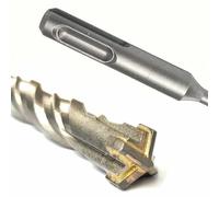 Broca SDS Plus 14mm, 600mm, 4 Filos Profesional para Perforaciones Precisas
