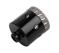 Broca seca M10 de 20 a 90 mm, abridor de agujeros para amoladora angular, hoja recubierta para azulejos de mármol, vidrio, porcelana, herramienta de corte de piedra (50 mm)
