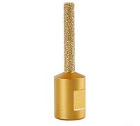 Broca soldada al vacío M10 para ranurar y recortar compatible con amoladoras angulares en varias piedras (6 mm)