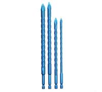Broca triangular para una perforación efectiva de 612 mm, broca excéntrica para azulejos y madera con acabado a prueba de óxido (10 mm)