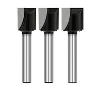 Broca universal para carpintería con vástago de 1/2 pulgada, incluye diseño inferior de limpieza y acabado negro para mejorar la durabilidad, broca de corte suave