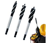 Brocas | Abridores De Tobillo De Cola Hexagonal,Juego De Brocas Helicoidales Hexagonales | Para Carpinteros, Carpinteros, Concreto, Madera, Vidrio, Ladrillo, Azulejos,