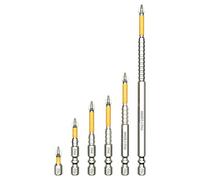 Brocas Atornilladoras Imantadas,Puntas Antideslizantes De Precisión - Puntas De Taladro Antideslizantes Ergonómicas De Precisión Para Carpintería Y Montaje