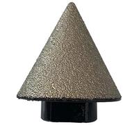 Brocas biseladas de diamantes para dar forma a la ampliación del recorte, limpieza de agujeros existentes, granitos, brocas avellanadas