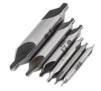 【 】 Brocas centrales 6 piezas Brocas centrales HSS de 60 grados Brocas centradoras Taladro central compuesto